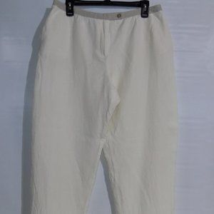 Harve Benard Lined Linen Pants Size 14